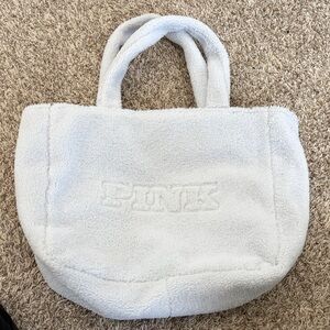 PINK Victoria's Secret Soft Sherpa Tote Bag